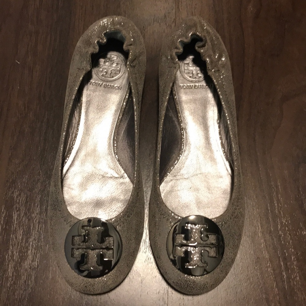 Tory Burch Reva Ballets size 8